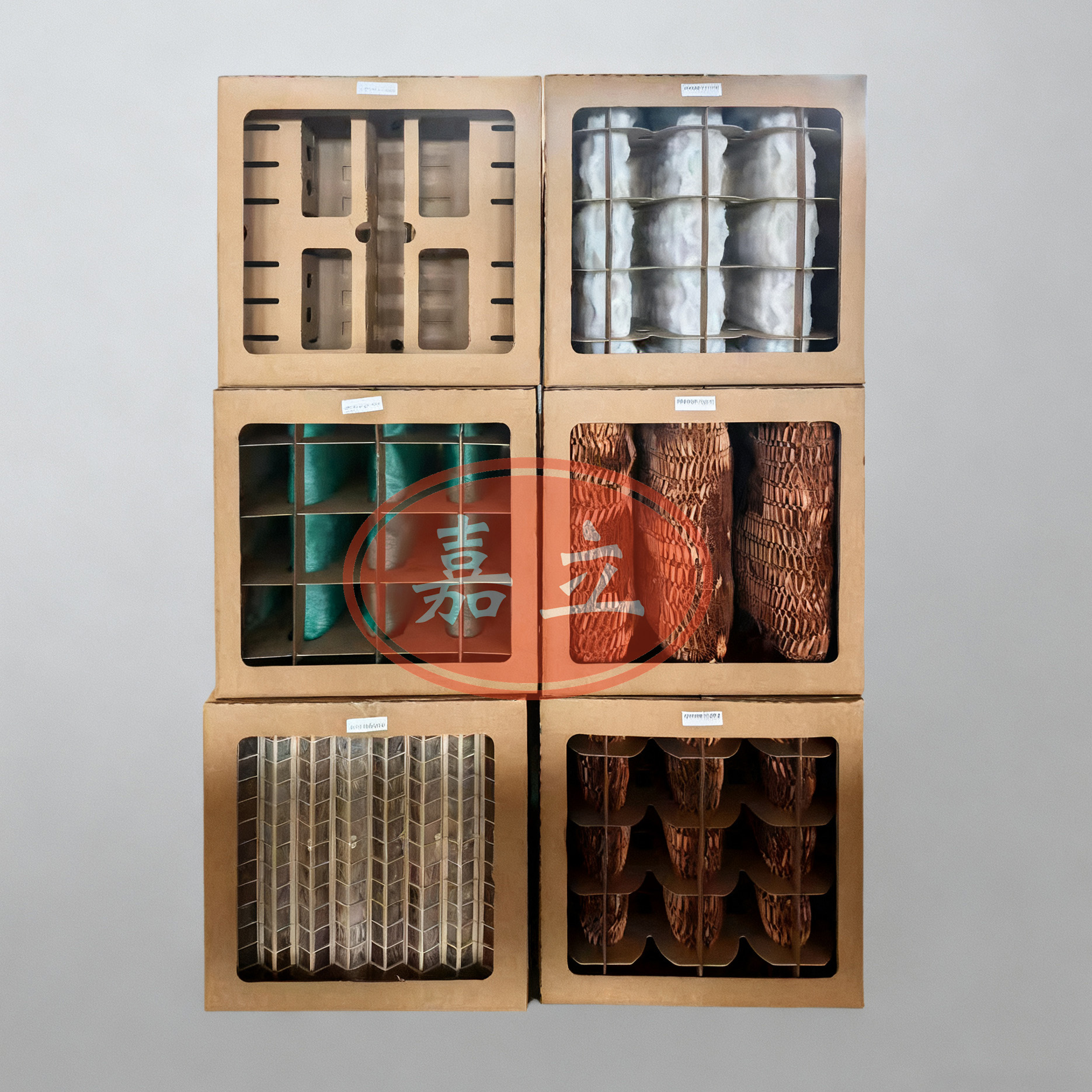 神农架纸盒式漆雾过滤纸箱